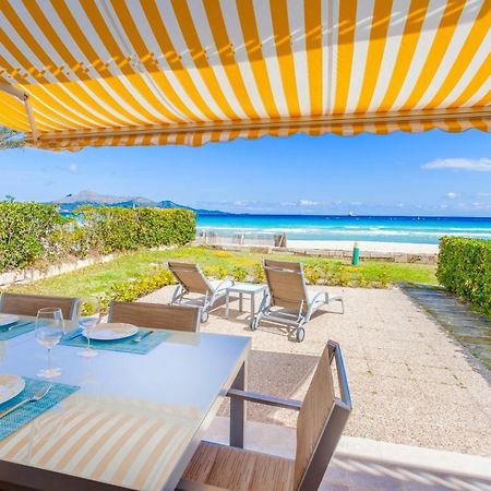 Beachfront Villa Socias Playa By Sealand Villas Плайя-де-Муро Екстер'єр фото