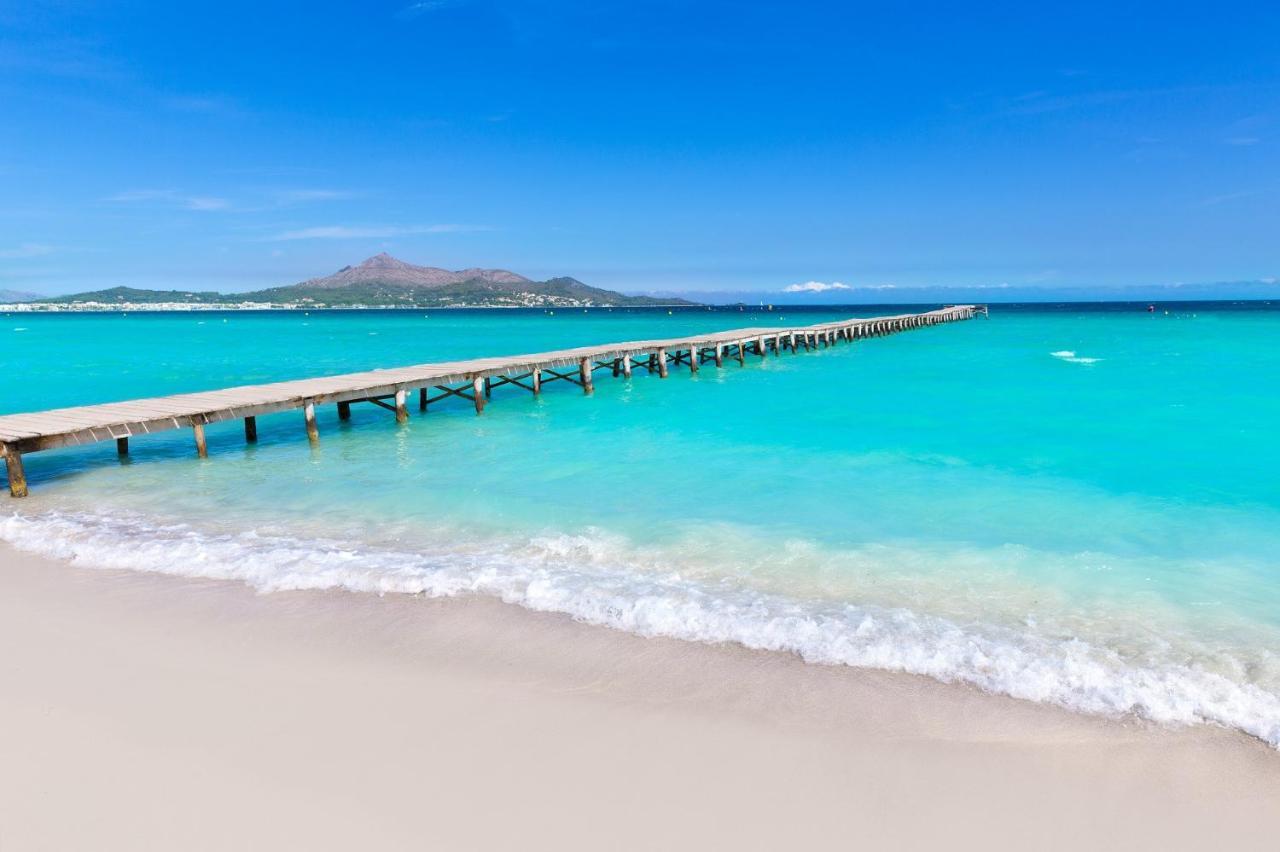 Beachfront Villa Socias Playa By Sealand Villas Плайя-де-Муро Екстер'єр фото
